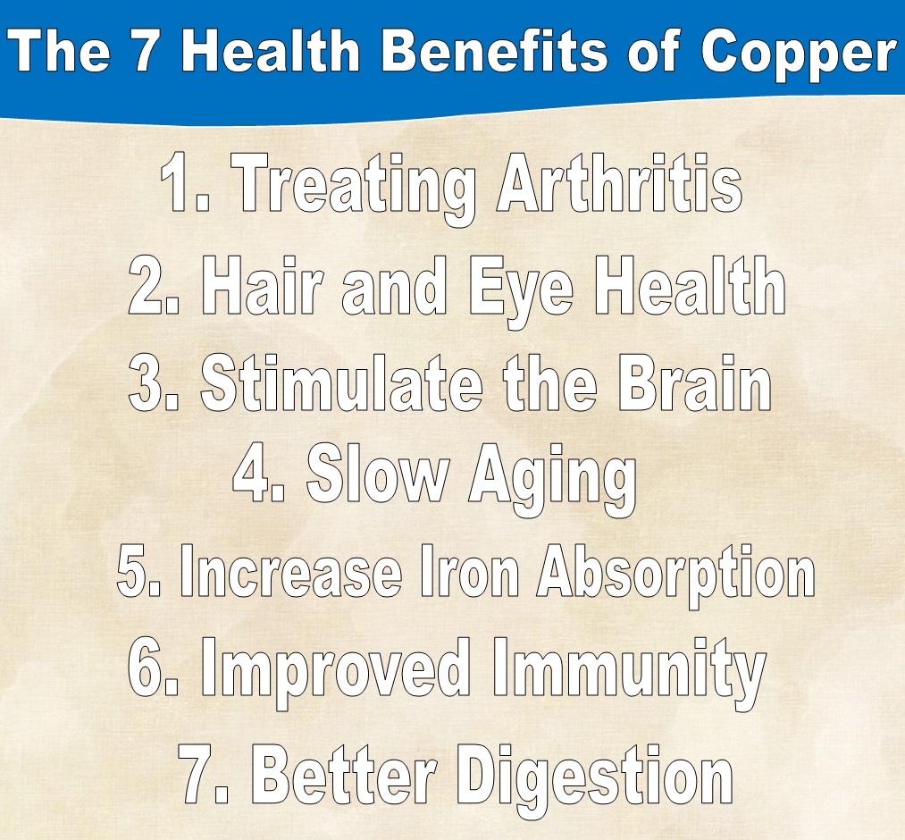 The 7 Health Benefits of Copper